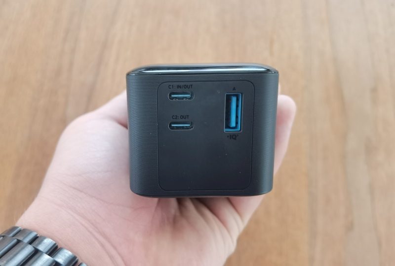 Anker 737 Powerbank Anschlüsse