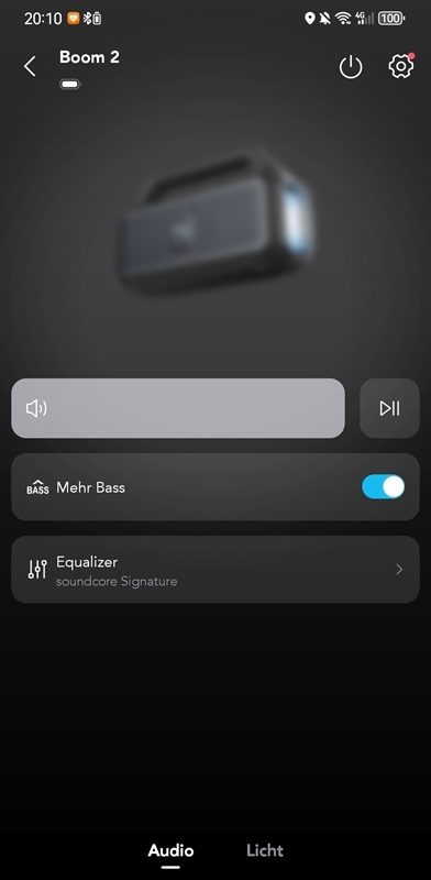 Soundcore Boom 2 screenshots App