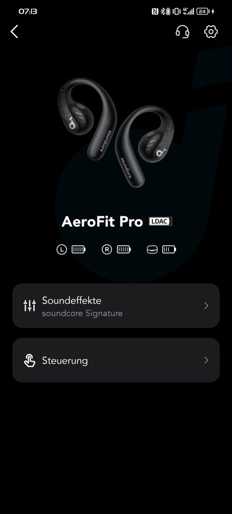 soundcore AeroFit Pro Test App