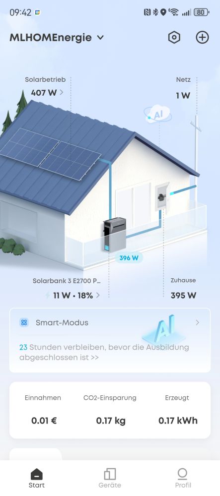 Anker SOLIX Solarbank 3 Pro Smart Modus lernen
